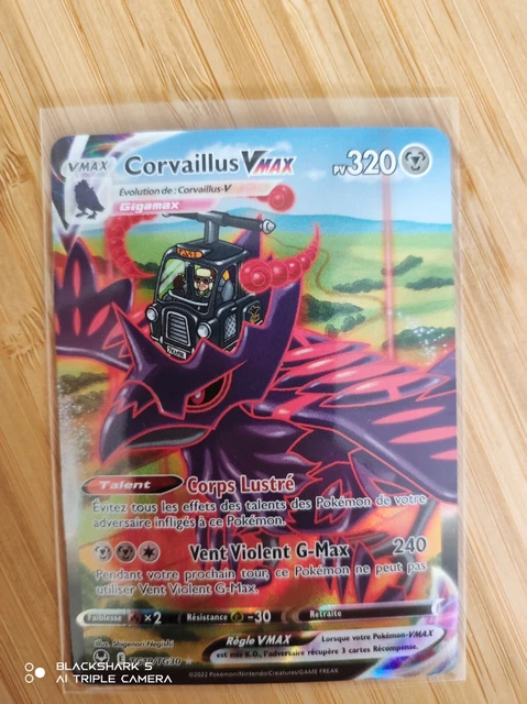 Corvaillus VMAX TG19/TG30 – Coffret 10 Cartes Pokémon Françaises – Ultraboost X Épée Et Bouclier Tempête Argentée – Carte Secrète Gallery