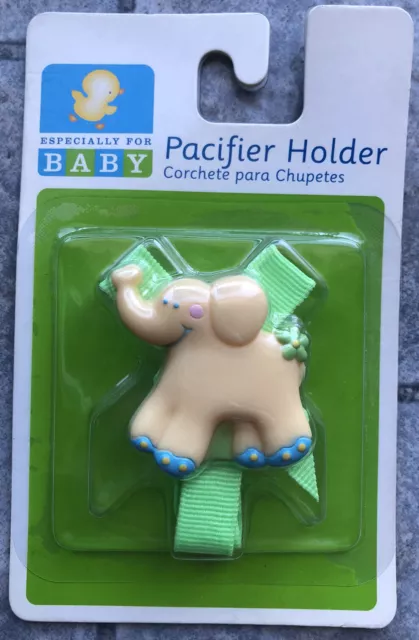 Baby Pacifier Clip Holder New Elephant Babies R Us Toys R Us