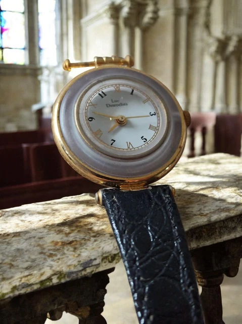 Montre Bracelet Femme Luc Desroches Plaquée Or - Vintage Neuve Sans étiquette