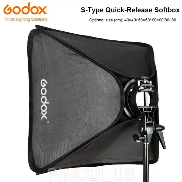 Godox Softbox S-Type Quick-Release Softbox Ideal Studio Photography Accessory