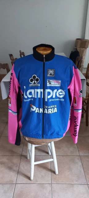 Maillot vélo rétro Santini Lampre Colnago - Vêtements
