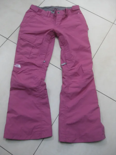 THE NORTH FACE Ski Trousers pants Womens Large 14 pink HyVent Cargo Snow