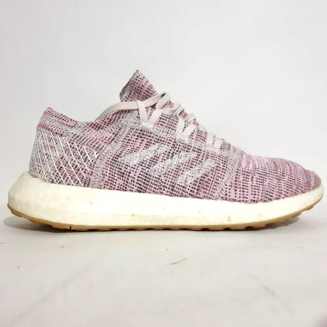 Adidas Sneakers Sz US9 UK7.5 Pink Pure Boost Go Running Shoes B75824 Womens