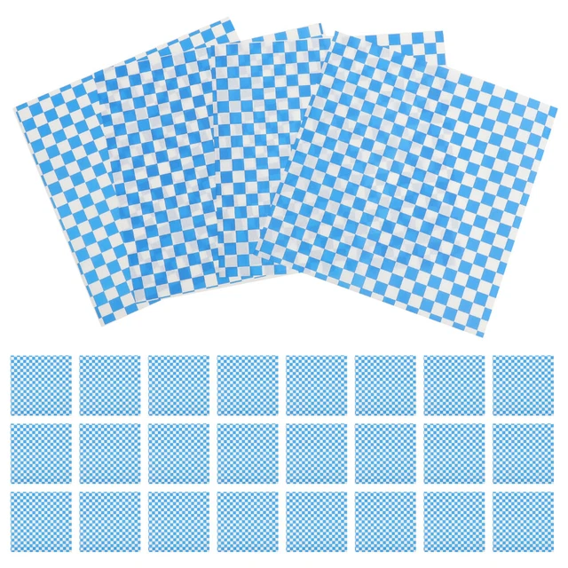 50 Sheets Food Wrap Paper Deli Greaseproof Paper Sandwich Cake Wrappers Liners