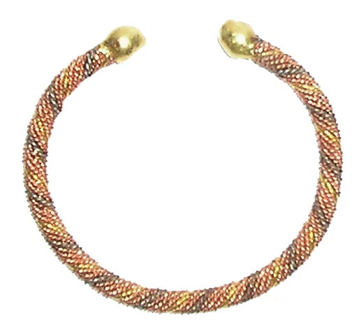 Bracelet Traditionnel En Cuivre Avec Zircon - NEUF Avec étiquettes (Marque EA)