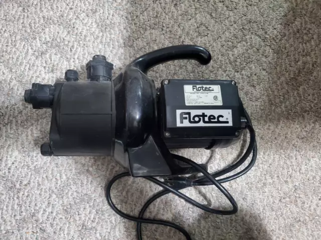 Bomba utilitaria portátil de transferencia/aumento de presión Flotec FP5112-08 HD 1/2 HP 2