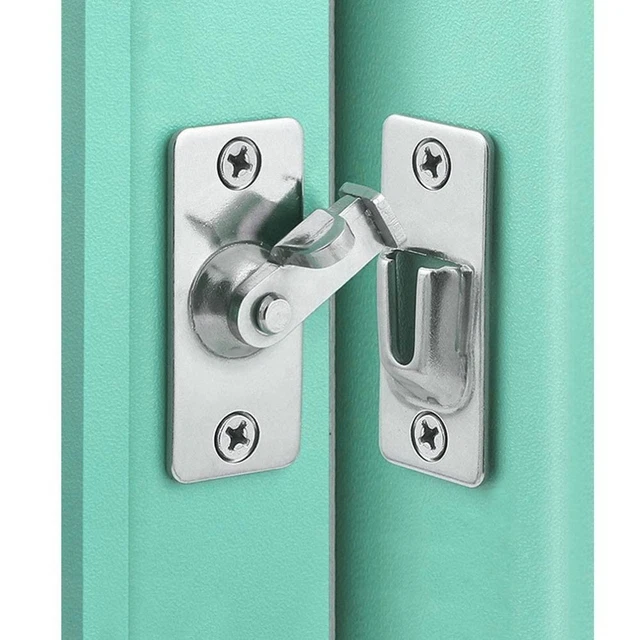 Door Locks 90 Degree Sliding Barn Door Latch Door Clasp Door Lock Latch Bolt