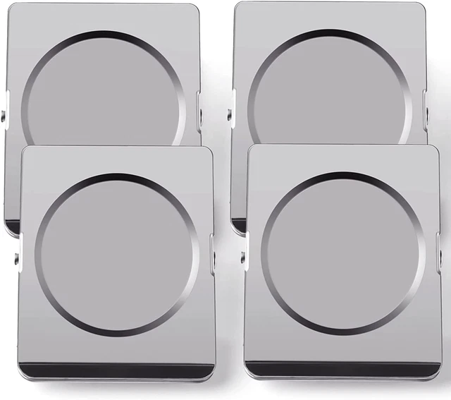 4 Pack Magnetic Clips Heavy Duty, 2.2 Inch Extra Large Clip Magnets, Fridge Magn