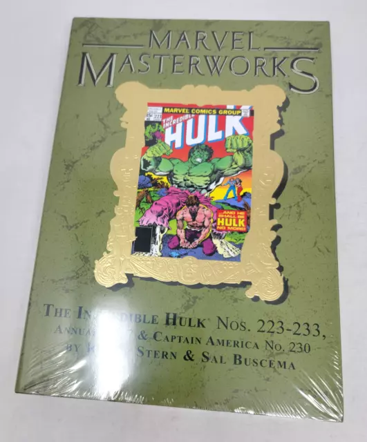 Marvel Masterworks Incredible Hulk Vol 294 ~~ Hardcover Gold Foil Ed New Sealed