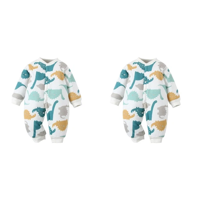 2 pezzi cappotto di cotone neonato abiti neonato bambino tuta bambina