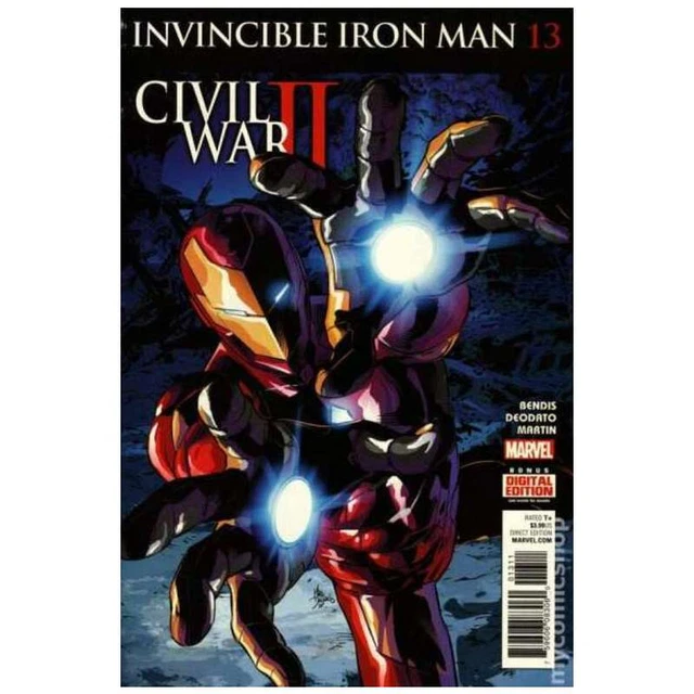 Invincible Iron Man (2015 series) #13 in NM minus condition. Marvel comics [x|
