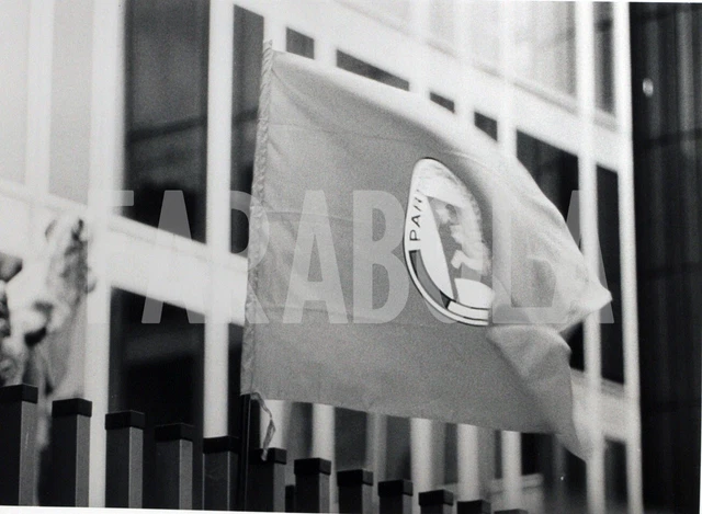 Foto vintage de archivio Manifestación Refundación Contra La Rai , impresión