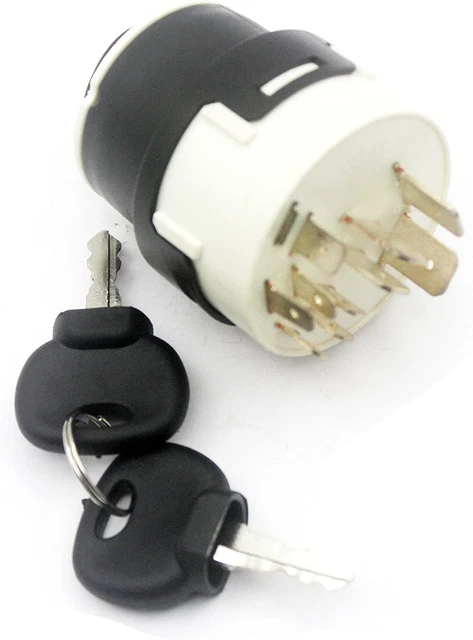 JCB200 701/80184 50988 Ignition Switch - SINOCMP Ignition Switch with 10 Pins 10