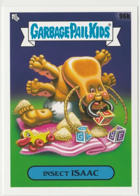 2021 Topps Garbage Pail Kids Food Fight Insect Isaac 96b GPK sticker