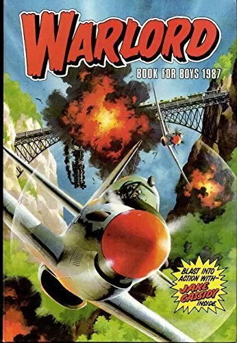 Warlord Book for Boys 1987 (Annual) Book The Cheap Fast Free Post