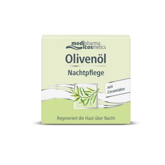 medipharma cosmetics Olivenöl Nachtpflege, 50 ml Creme 1864978