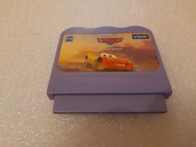 Cars Quatre Roues Disney Pixar jeu VSmile V.Smile de Vtech