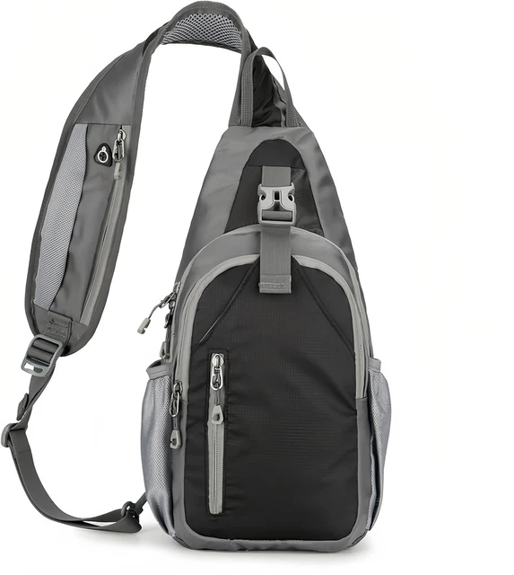 Zaino Antifurto Uomo Con Porta USB - Borse Piccole A Tracolla, Leggero, Impermeabile - Foto 3