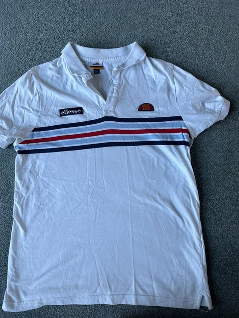 Polo Vintage Ellesse Grande Bianca Fila Tachinni