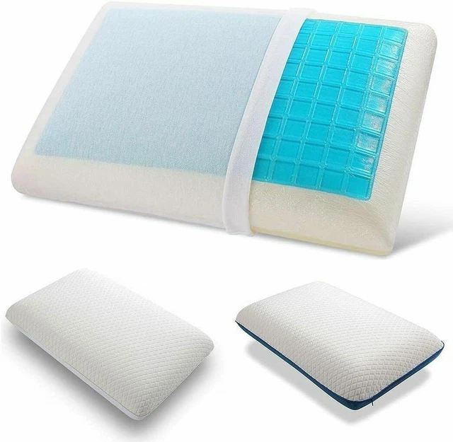 Memory Foam Pillow Cooling Gel Pillow Cervical Pillow Bed Pillows for 50