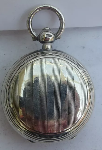 SUPERB ANTIQUE ENGLISH SILVER SOVEREIGN HOLDER c.1912