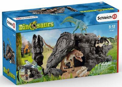 41461 Schleich DINO Set con grotta (Dinosauri) serie in plastica