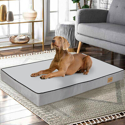 Deluxe Large Pet Dog Bed Orthopedic XL Dog Mattress Bed Memory Foam Joint Relief