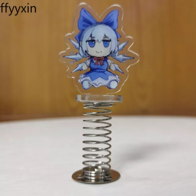 Anime TouHou Project Cirno Spring Shake Stand Model Acrylic Decor Gift