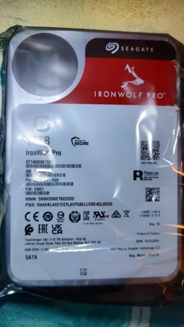 Seagate IronWolf Pro 14 To (ST14000NT001) - Disque dur interne - LDLC