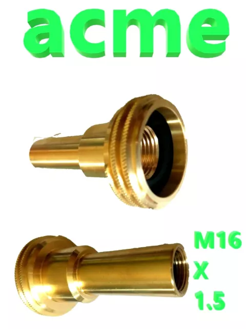 LPG GPL ACME filling point adapter to M16X1.5 Autogas Adapter 8 cm LONG G  £16.28 - PicClick UK