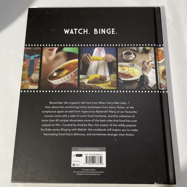 Eat What You Watch A Cookbook for Movie Lovers by Andrew Rea - Food Film Movies 3