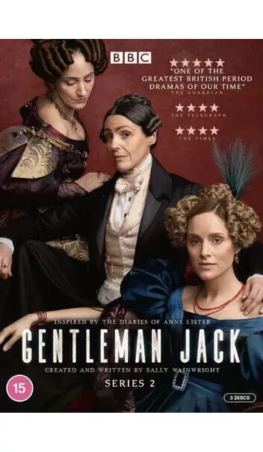 Gentleman Jack: Series 2 DVD (2022) Suranne Jones - Brand New Sealed