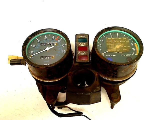 Compteur / Tableau De Bord Pour Kawasaki ZX6R 600 1998-2000 - Occasion Opérationnel