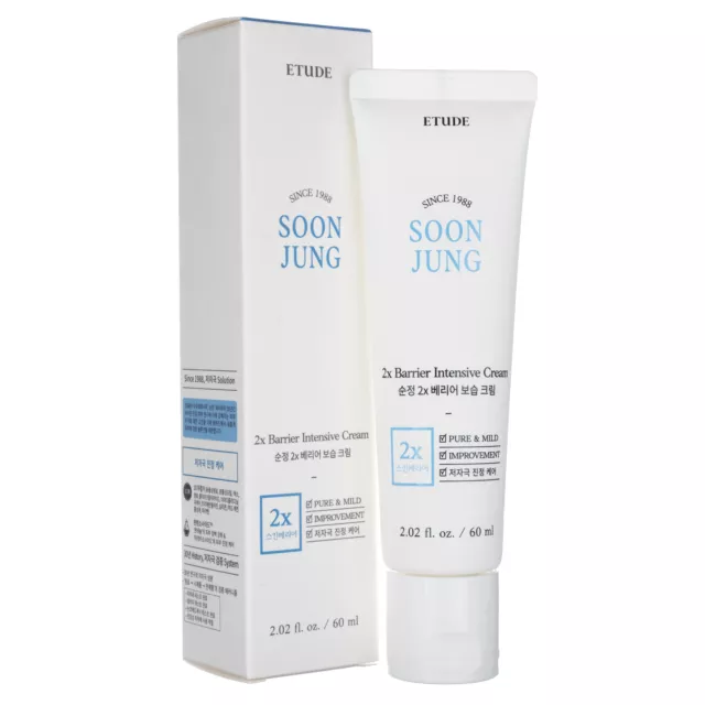 Etude SoonJung 2X Barrier Intensive Moisturising Cream, 60 ml