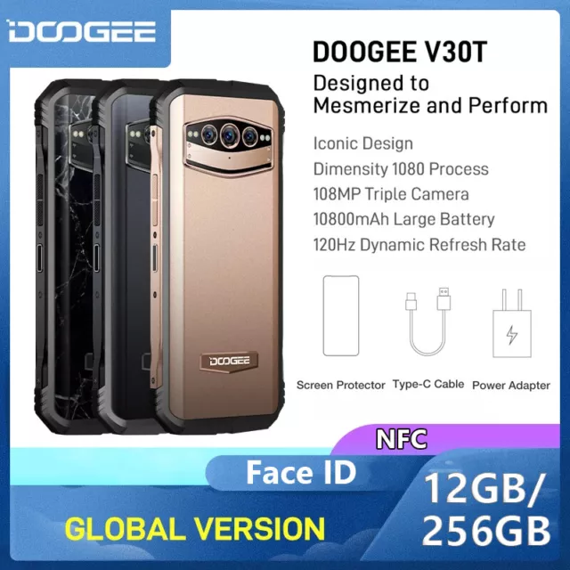 DOOGEE V Max 5G Rugged Phone 20GB+256GB 108MP Camera Night Vision 22000mAh  Battery Cellphone Dimensity 1080 NFC OTG Smartphone - AliExpress