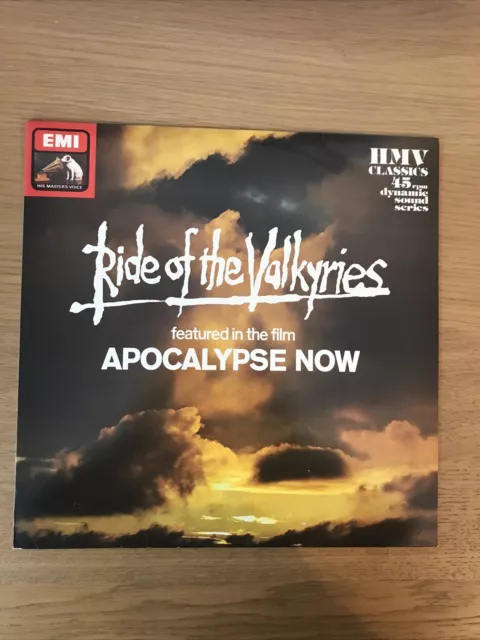 Ride of the Valkyries Vinyl 12" 45 single HMV from Apocalypse Now