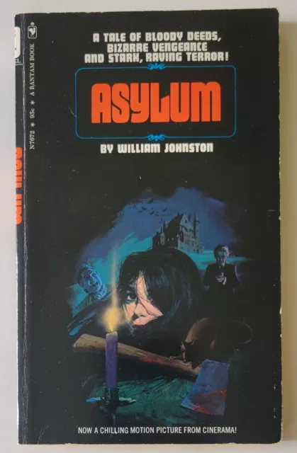 ASYLUM William Johnston movie tie-in novelization Amicus HORROR VG