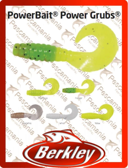 Berkley PowerBait Power Grubs – 2 Inch / 5cm | Scent-Impregnated Soft Bait For All Fish Species - View #3