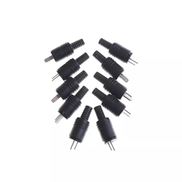 10x 2 Pin DIN Stecker Hifi Lautsprecher Audio Stecker für Philips B&O 2