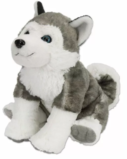 WILD REPUBLIC 12" (30cm) - 2023 CUDDLEKINS HUSKY PLUSH SOFT CUDDLY TOY UK SELLER