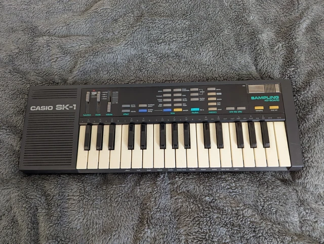 CASIO SK-1 ELECTRONIC Sampling Keyboard Synthesizer Vintage (read ...
