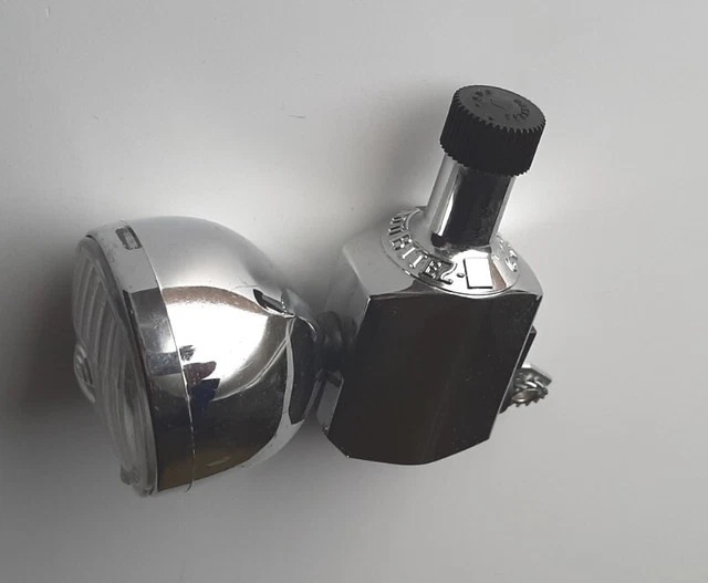 Phare Avant Vélo Ancien Vintage – Pyb – Fabriqué En France, état Fonctionnel