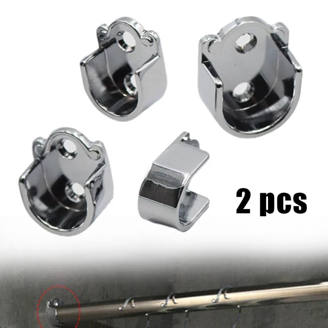 Nuevos soportes barras de cortina de ducha 16 mm/19 mm/22 mm/25 mm duraderos