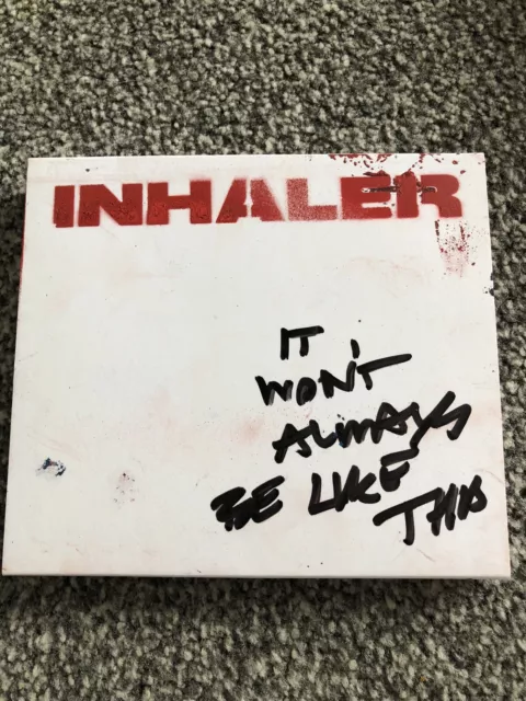 INHALER - It Won't Always Be Like This(UK 2021 SIGNED CD WITH HANDMADE SLEEVE!!)