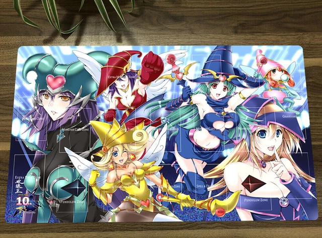 YU GI OH YUGIOH PLAYMAT Dark Magician Girl Trading Card Game Mat CCG YU GI OH YUGIOH PLAYMAT Dark Magician Girl Trading Card Game Mat CCG
