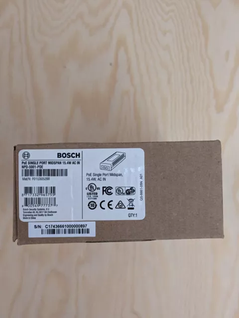 Bosch PoE Injektor Videoüberwachung