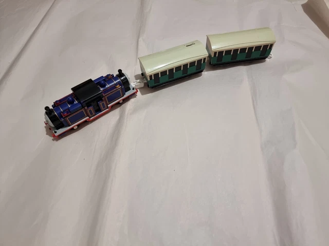THOMAS THE TANK & Friends MIGHTY MAC AND COACH TOMY Trackmaster ...