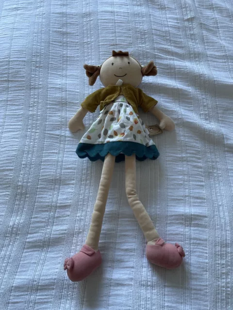 Lovely Imajo Bonikka Rag Dolly Soft Toy Doll Fair Trade Removable Clothes