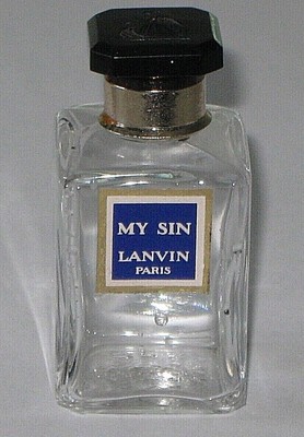Vide Lanvin Vintage Jeanne Lanvin Parfum Bouteille Magasin Testeur Arpege Open 