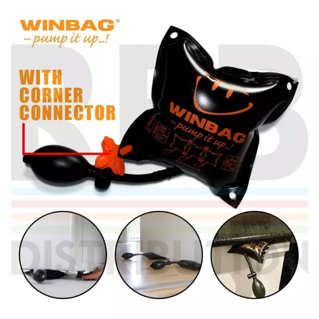 Winbag Connect Air Wedge Shim / Levelling Tool Heavy Duty 135Kg Type Door Window